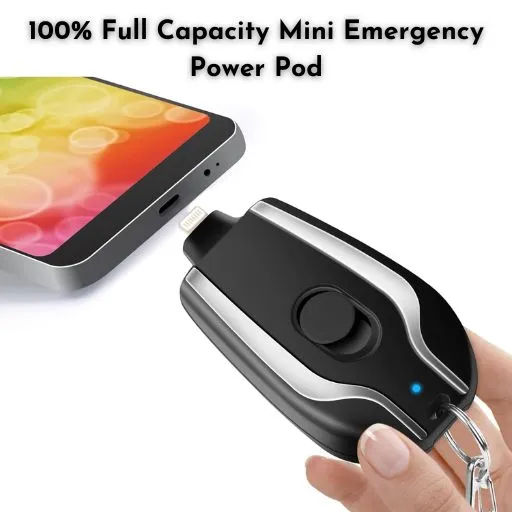 100% Full Capacity Keychain Power Bank That Always Ready